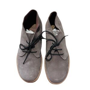 PèPè Kids grey Suede little boys booties Kids NEW